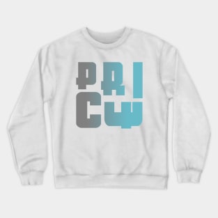 Price, name, typography Crewneck Sweatshirt